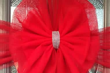 Luxury Front Door Bow Decorations