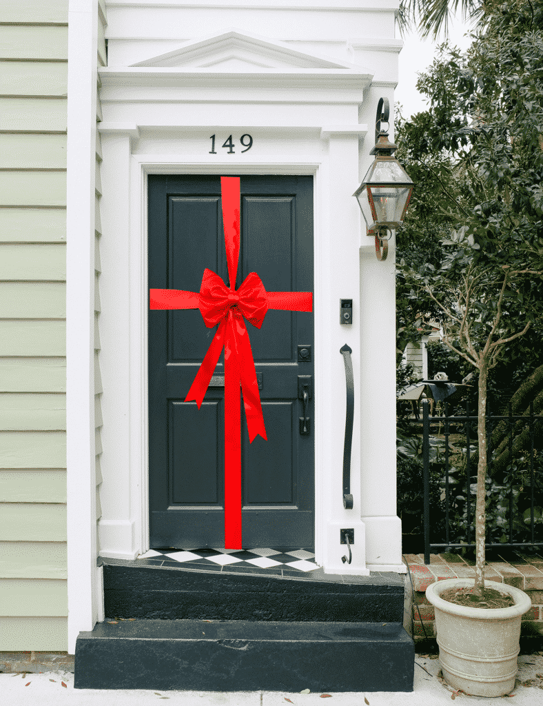 Christmas Door Bows
