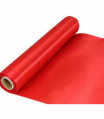 Red Extra Wide Satin Ribbon Roll
