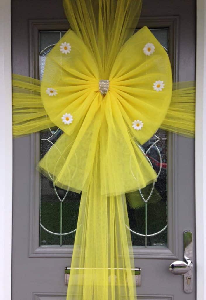 Luxury Front Door Bow Decorations