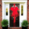 Door Bow Decoration Kit - Red