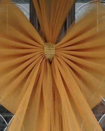 Gold Door Bow