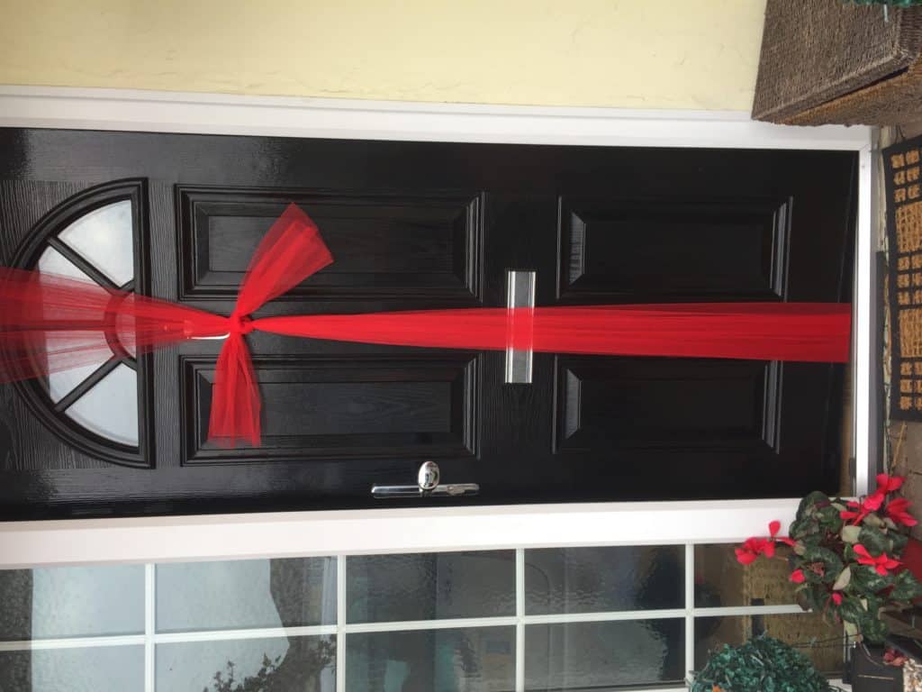 Christmas Door Bows
