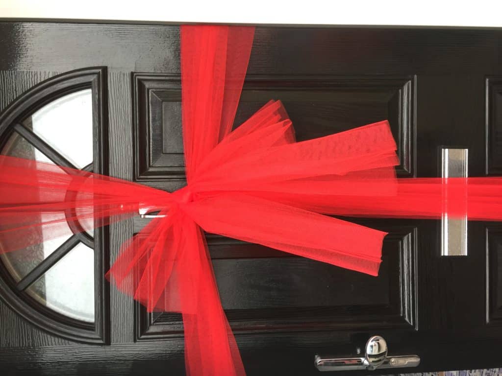 Christmas Door Bows
