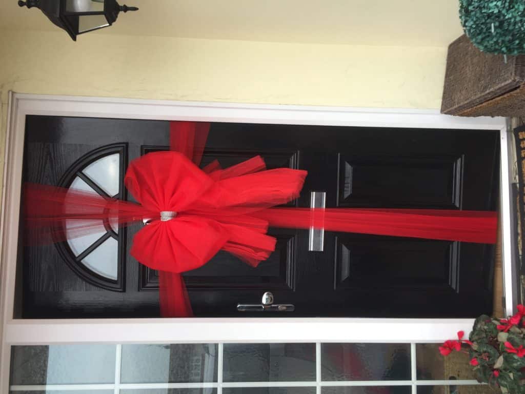 Christmas Door Bows