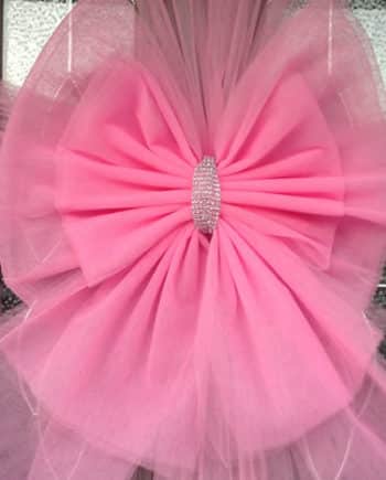 Baby Pink Deluxe Door Bow