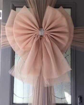 Rose Gold Deluxe Door Bow