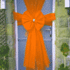 Standard Orange Door Bow