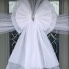 White Deluxe Door Bow 1