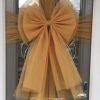 Gold Deluxe Door Bow Decoration Kit