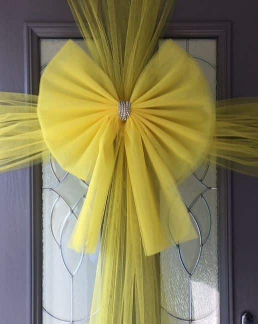 Luxury Front Door Bow Decorations