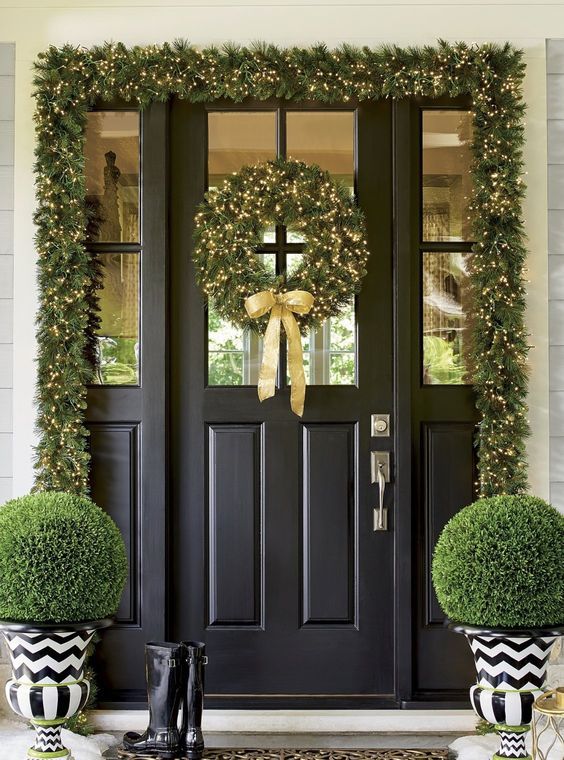 Luxury Front Door Bow Decorations