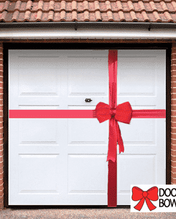 Red Garage Bow Decoration Kit
