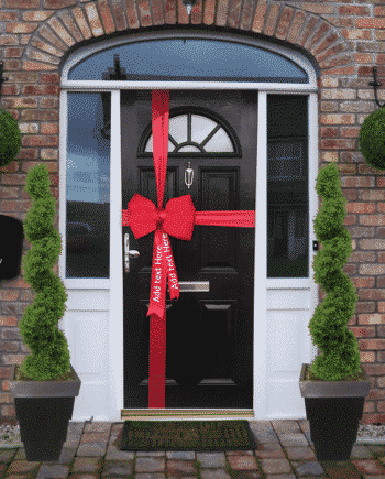 CUSTOM PRINTED DOOR BOWS