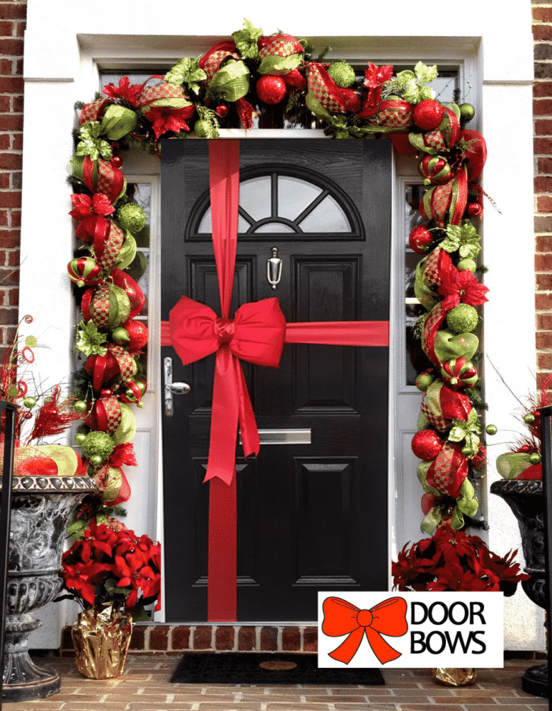 Luxury Front Door Bow Decorations