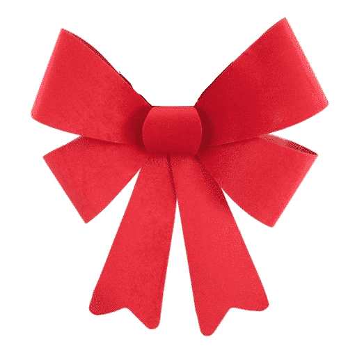 Red Velvet Christmas Bows