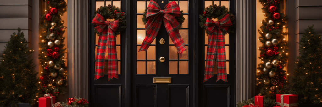 Luxury Front Door Bow Decorations