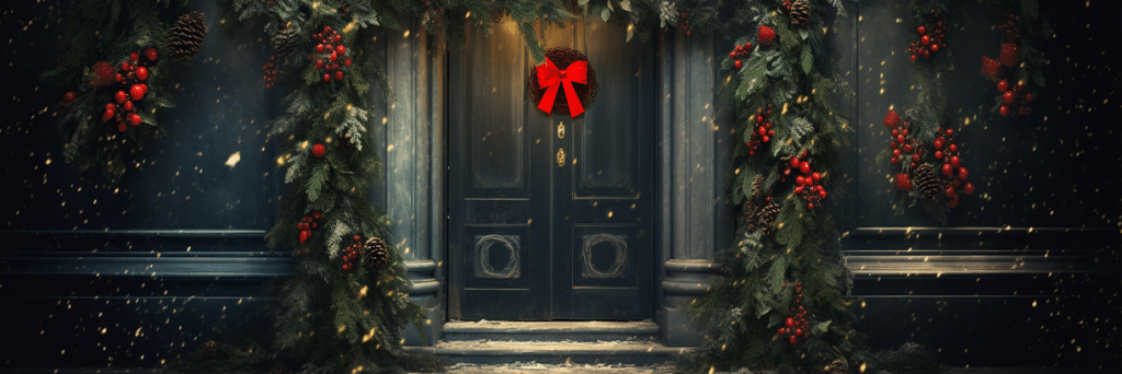 Luxury Front Door Bow Decorations