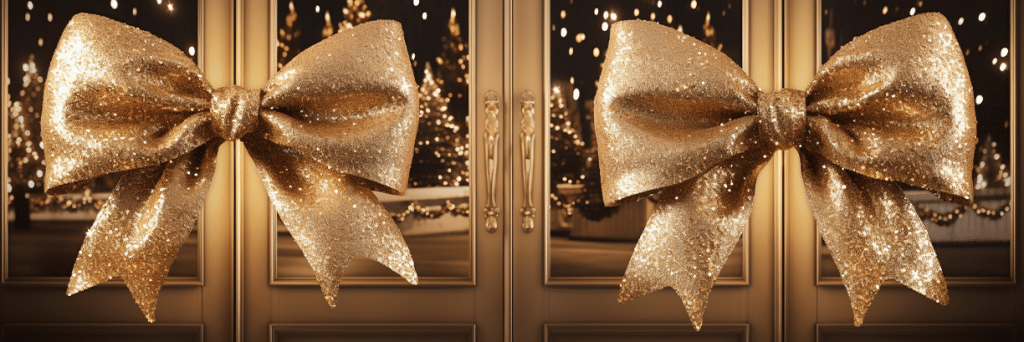 Luxury Front Door Bow Decorations