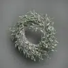 Mistletoe Frosted Wreath