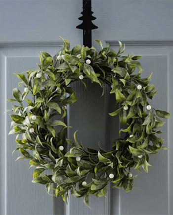 Mistletoe Christmas Door Wreath