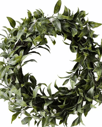 Mistletoe Christmas Door Wreath