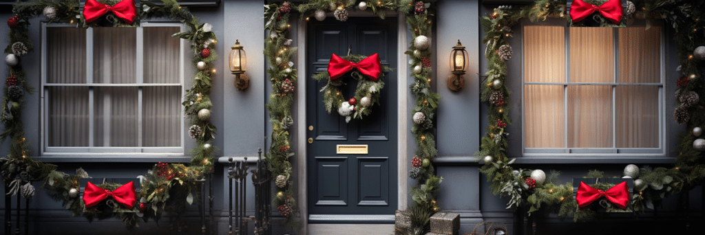 Luxury Front Door Bow Decorations