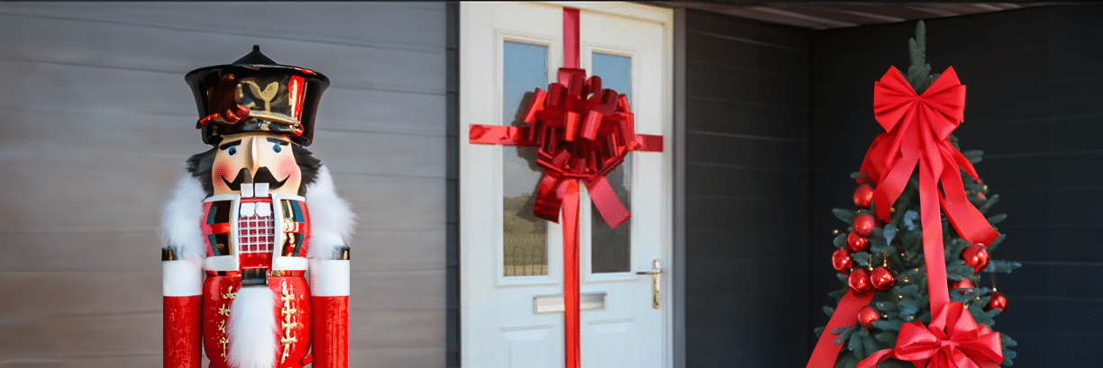 Giant Pull Bows Bows - Giant Bows For Christmas Doors