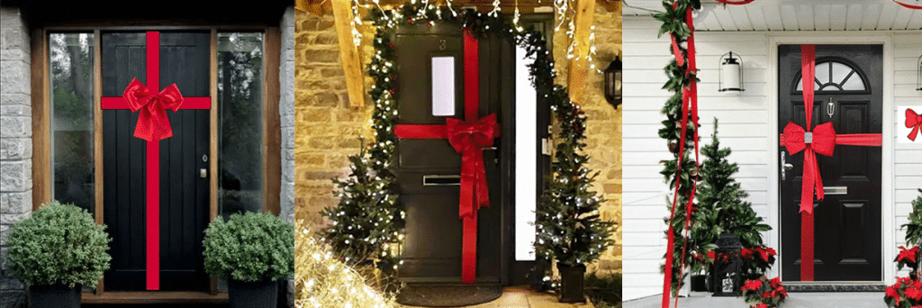 Luxury Front Door Bow Decorations