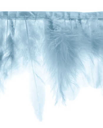 Blue Feather Garland