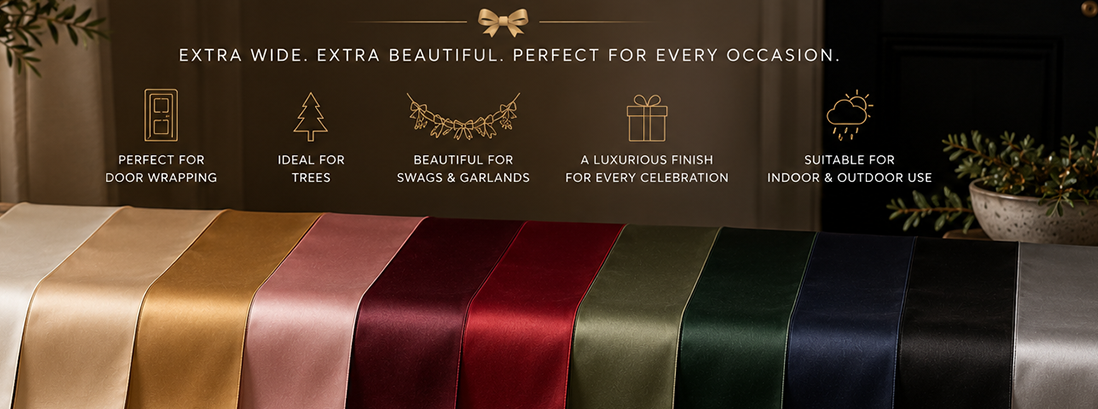 Extar Wide Foot 12 Inch 30cm Satin Ribbon