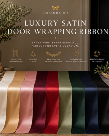 Extra Wide Satin Wrapping Ribbon – 290mm / 20m