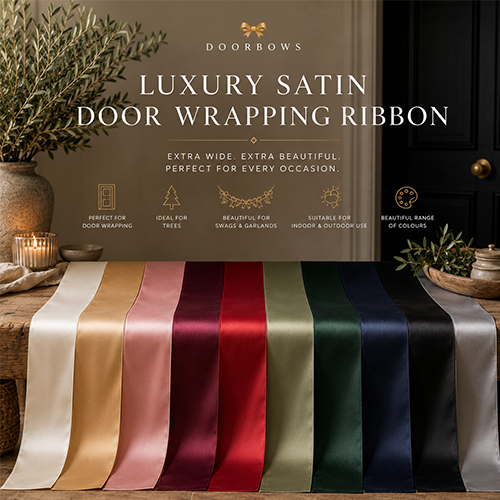 Extra Wide Satin Wrapping Ribbon – 290mm / 20m