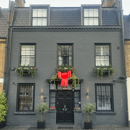 Giant Bow For A House