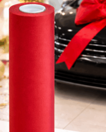 Red Wide Ribbon Perfect For Door Wrapping & Decor