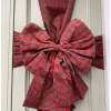 Red Tartan Door Bow