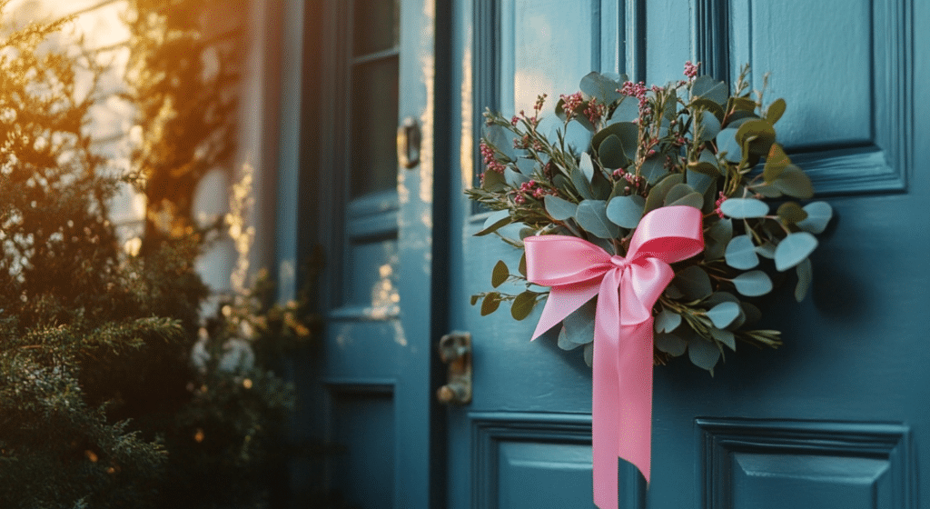 Bows For Wreaths Valentines Spring Pink