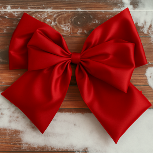 Christmas XL Ribbon Gift Bow For Gifts, Hampers Or Christmas Trees – 35cm Bow - Image 4