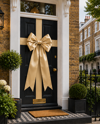Antique Gold Classic 40 Door Bow