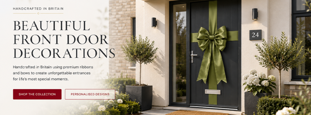 Luxury Front Door Bow Decorations