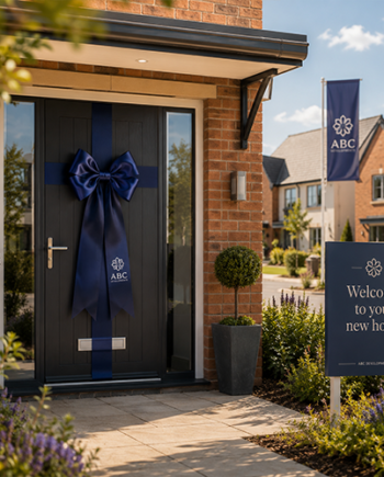 Branded New Home Door Bows