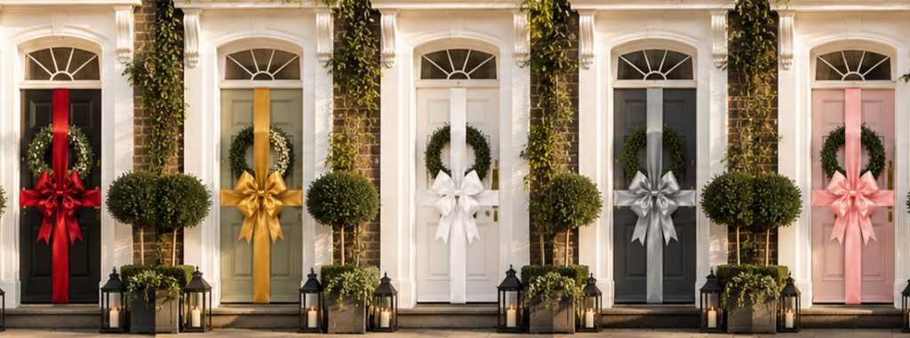 Classic 40cm Ribbon Door Bow