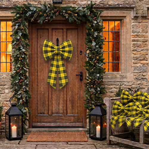 Luxury Front Door Bow Decorations