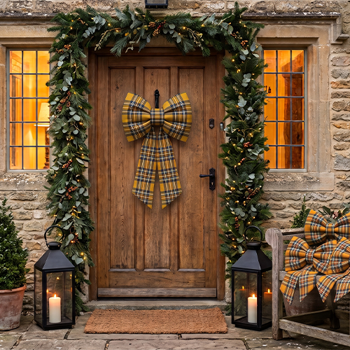 Luxury Front Door Bow Decorations