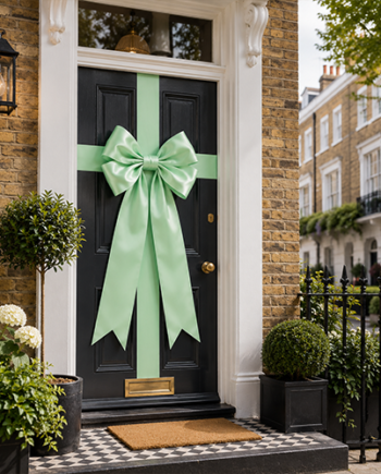 Luxury Satin New Home Door Bow - 40cm