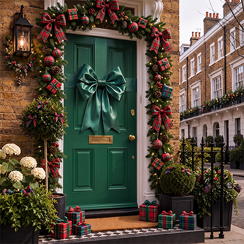 Luxury Front Door Bow Decorations