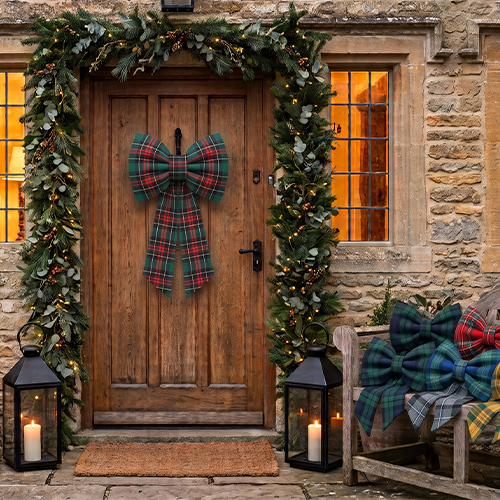 Luxury Front Door Bow Decorations
