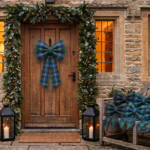Luxury Front Door Bow Decorations