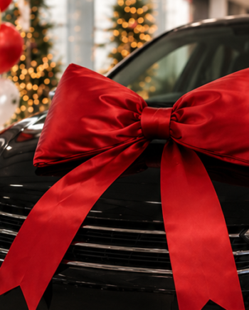 Padded Car Satin Bow