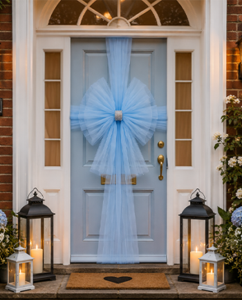 Luxury Sheer Door Bow - Image 7